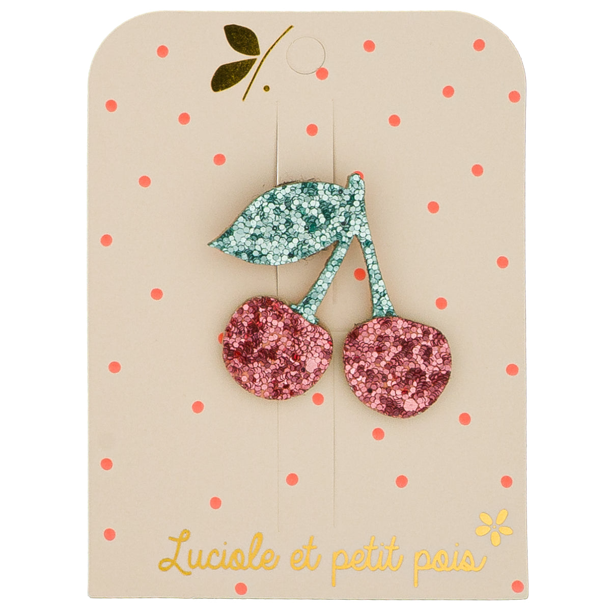 Broche Cerise