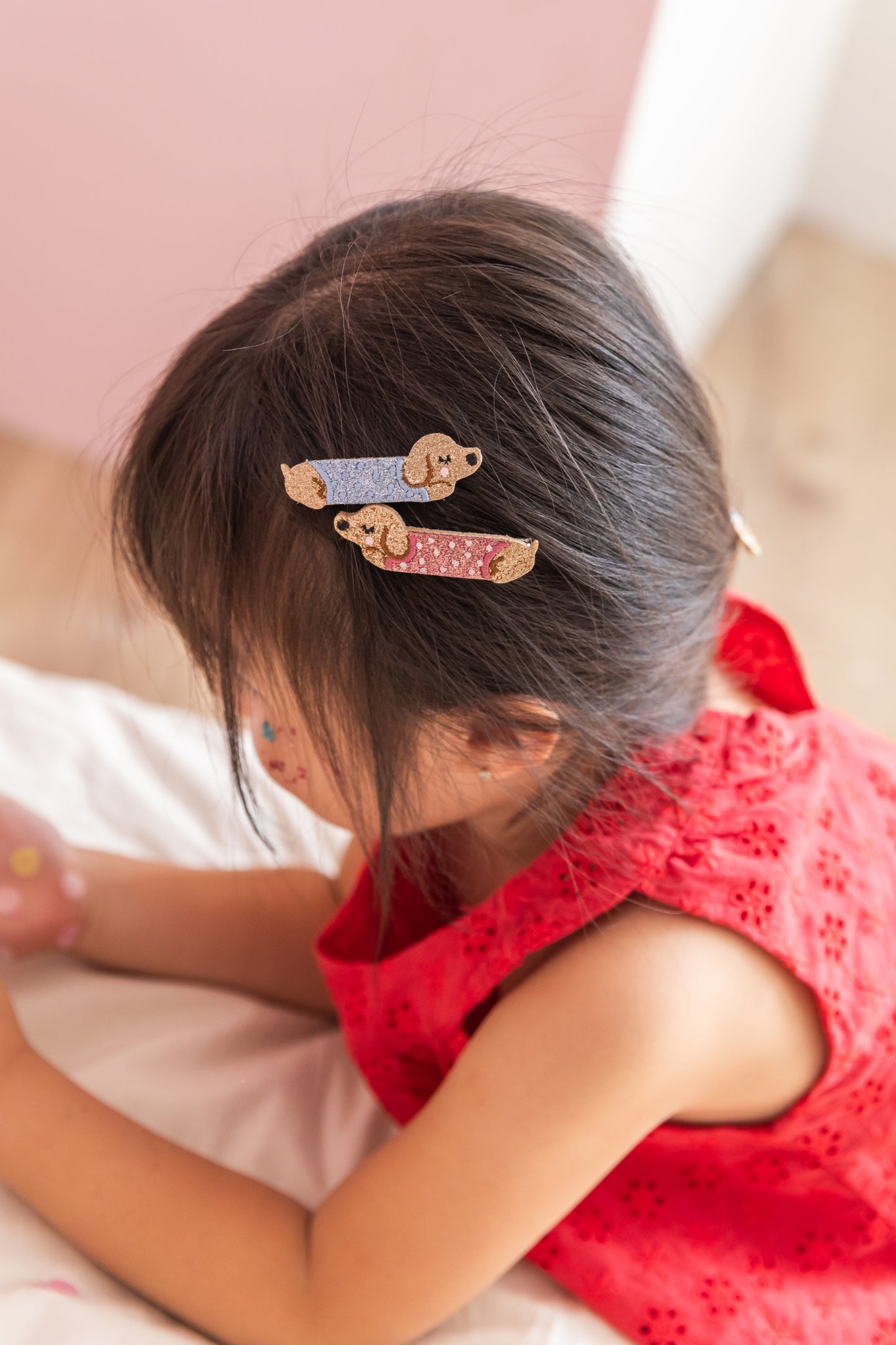 Barrettes teckels (paire)