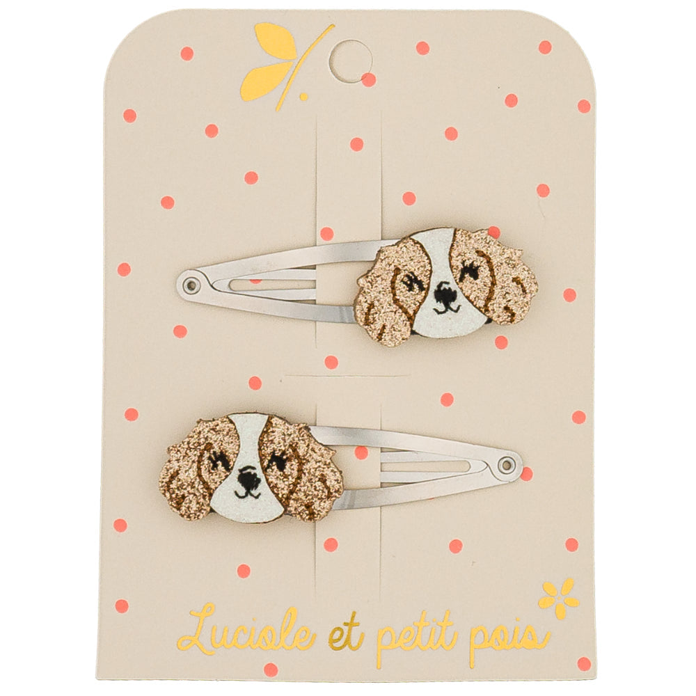 Barrettes Teddy (paire)