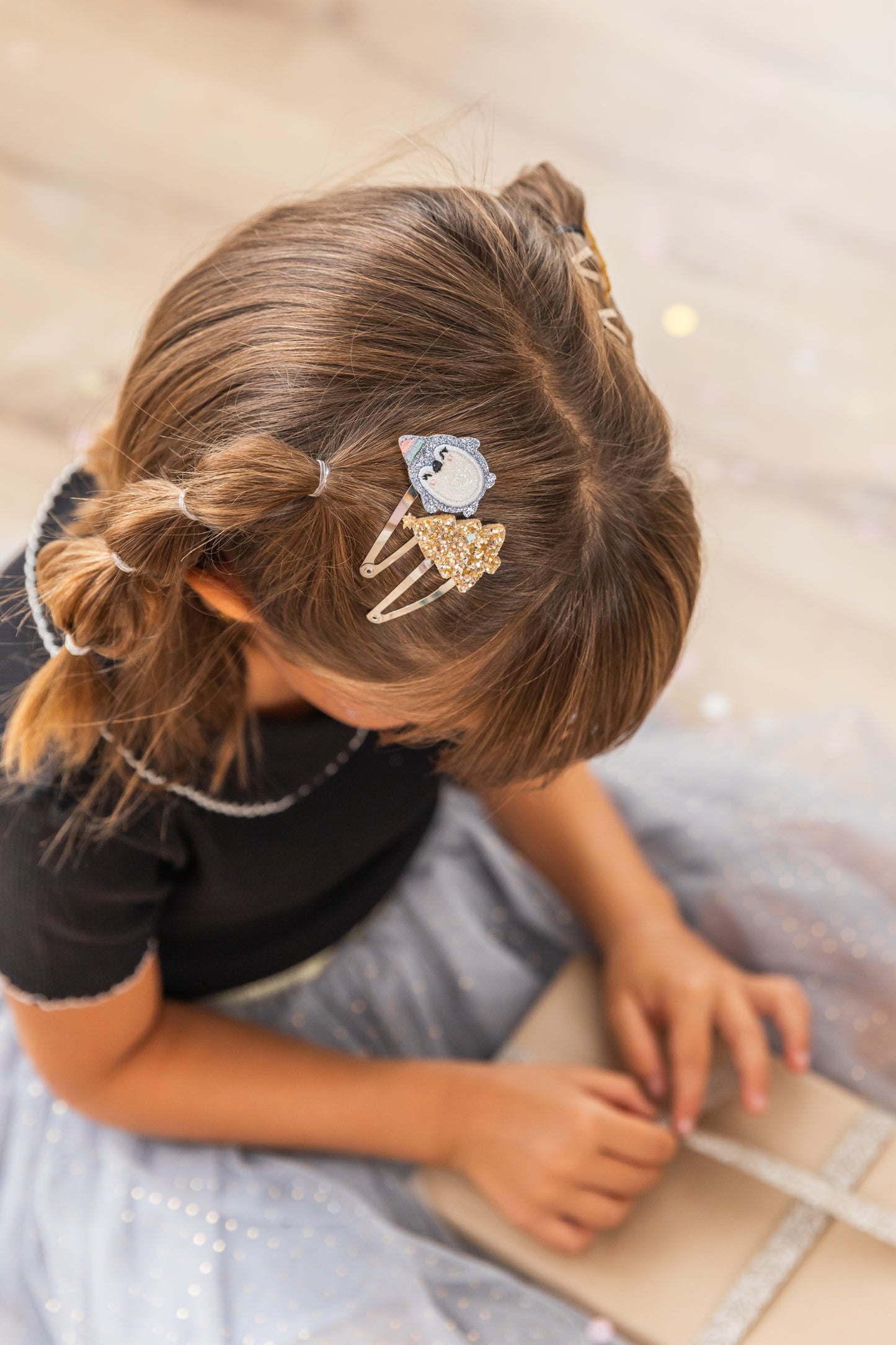 Barrettes pingouins (paire)