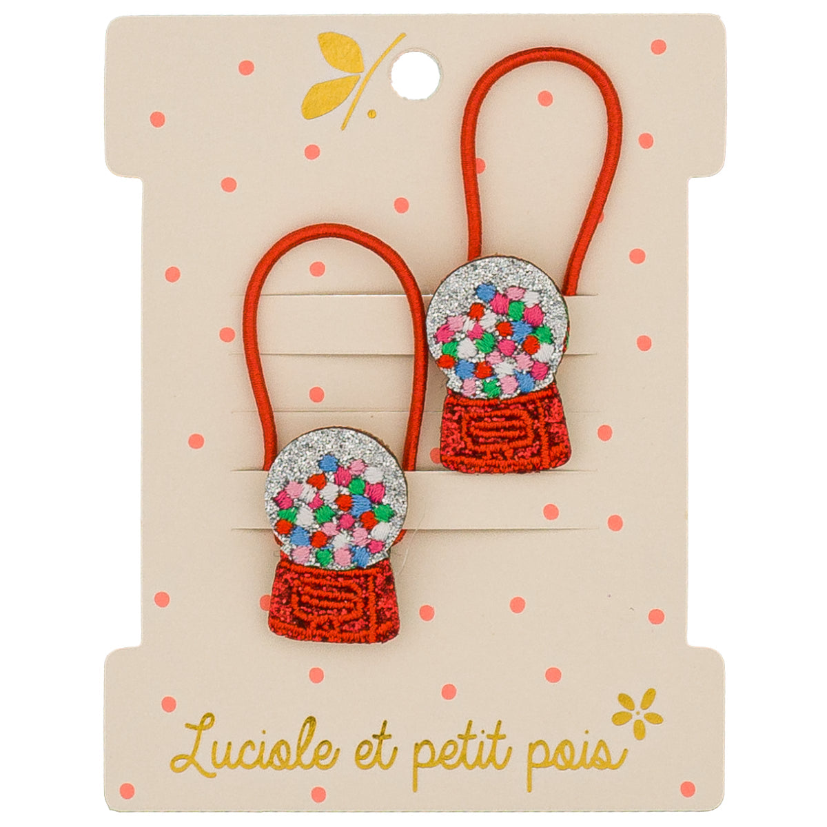 Elastiques mini - Bubble gum (paire)