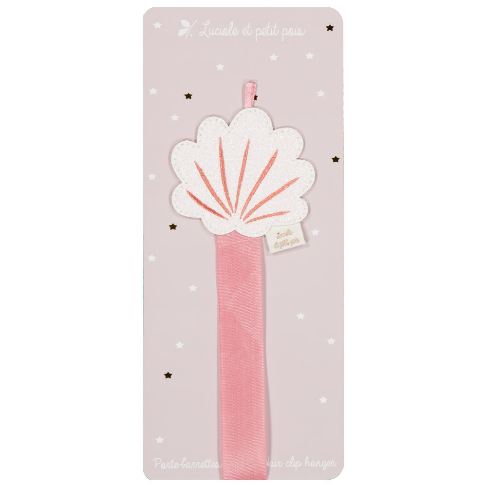 Porte barrettes mural - Coquillage