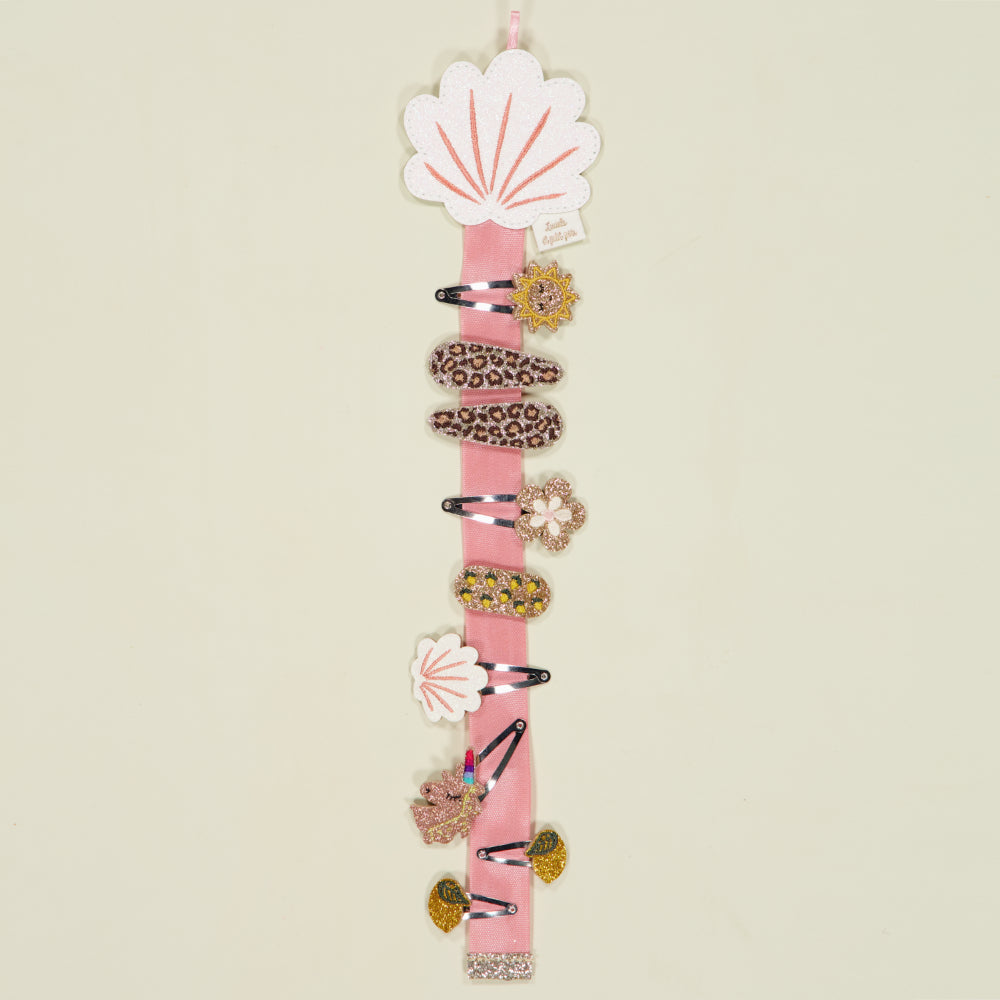 Porte barrettes mural - Coquillage