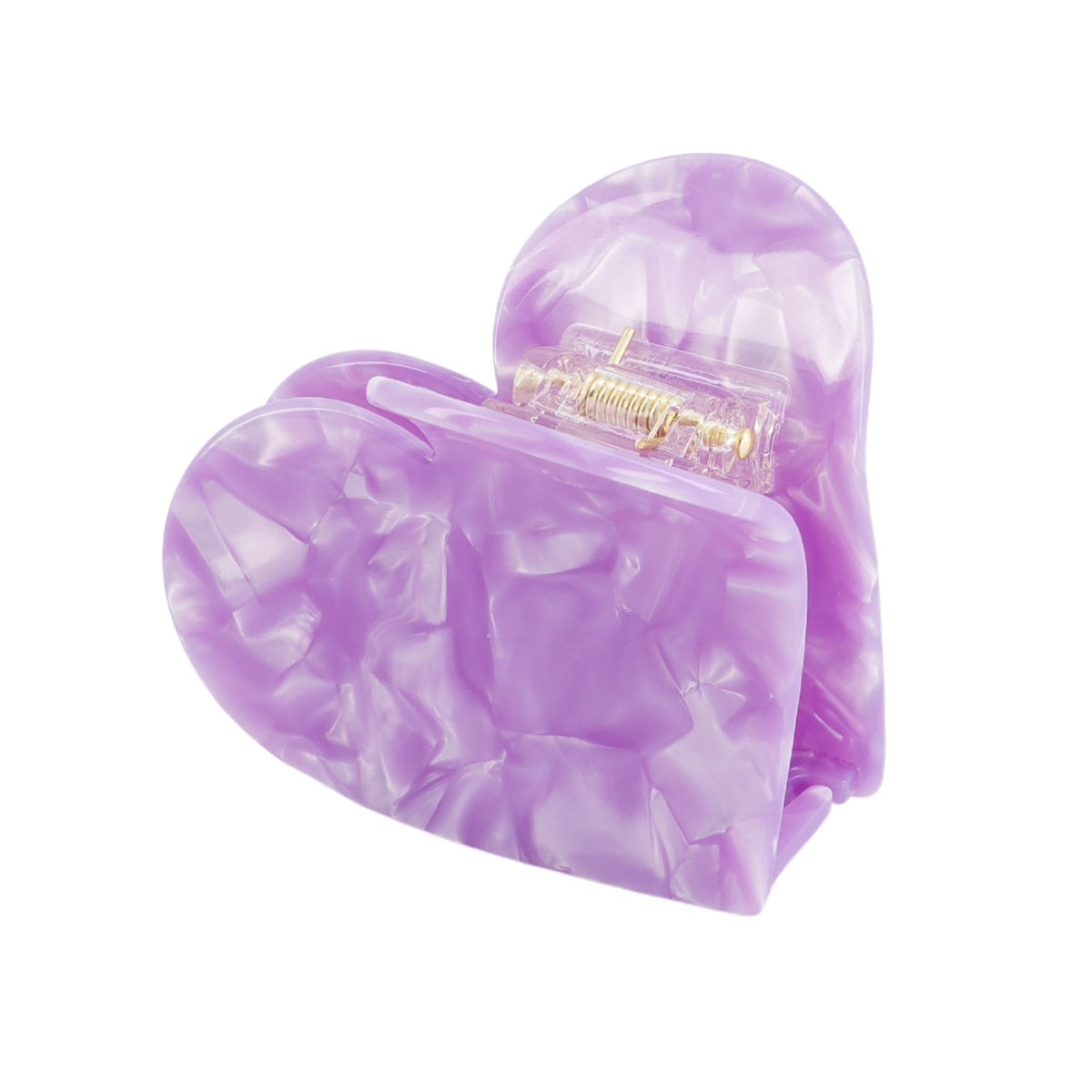Pince - Coeur violet