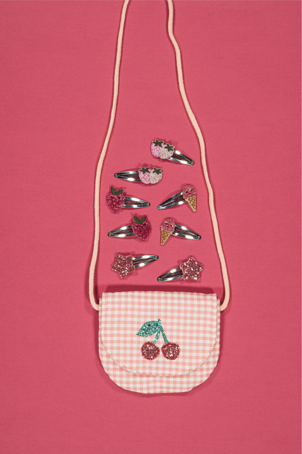 Barrettes Strawbie les fraises (paire)