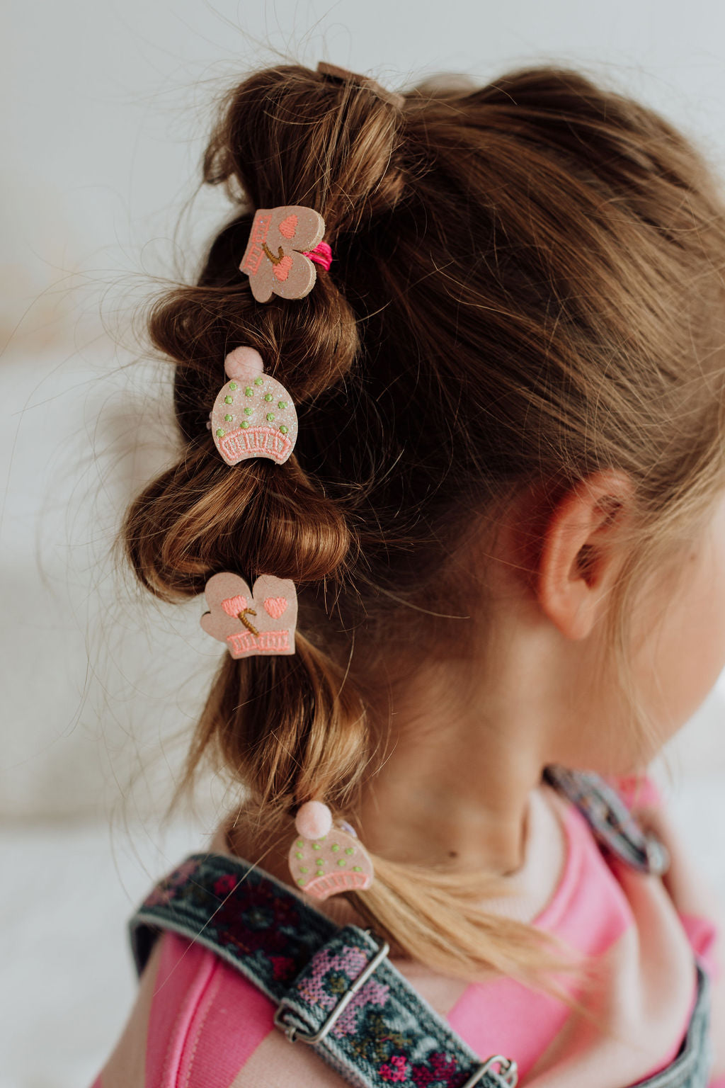 Barrettes bonnets (paire)