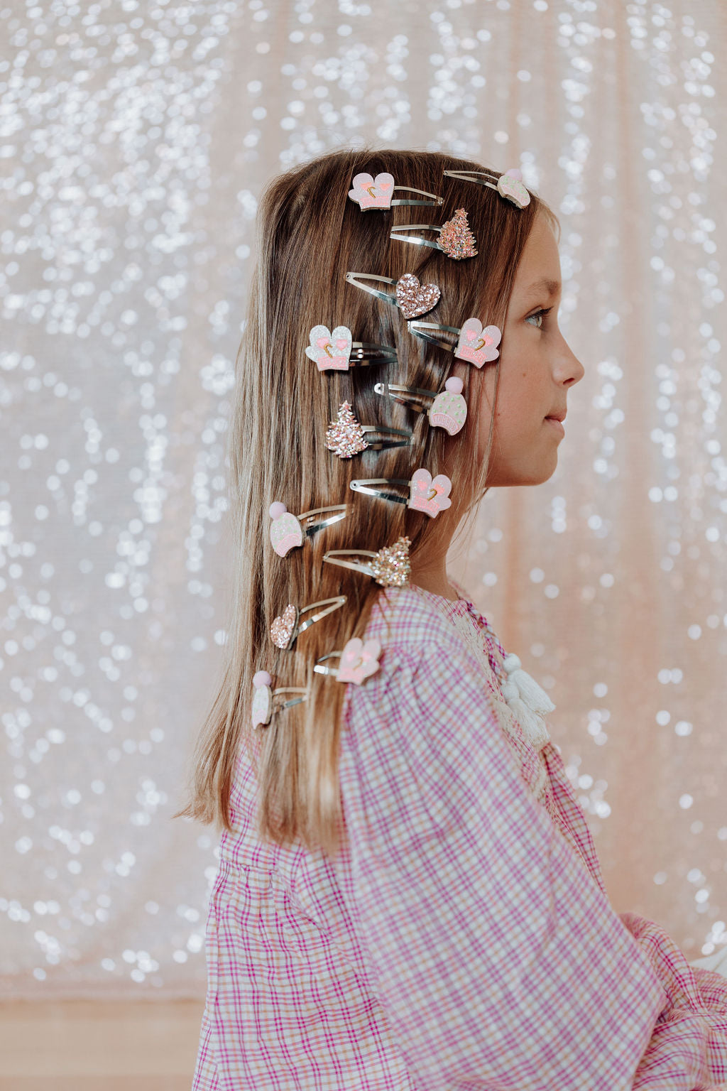 Barrettes bonnets (paire)