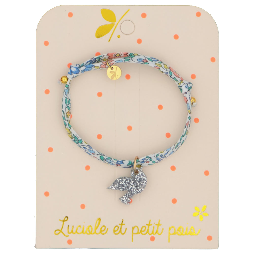 Bracelet Liberty - Katie and millie leitha (colombe argent) | Luciole et petit pois