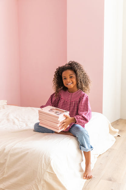 Coffret Winter Wonderland - Barrettes pingouins & Sapins crème multi