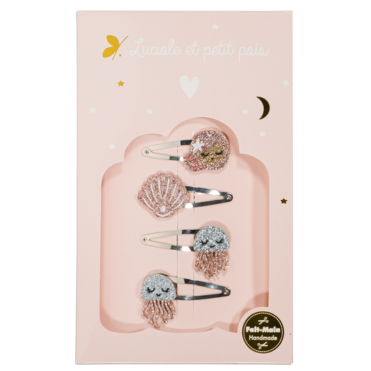Coffret Ocean Love - Barrettes Pearly & Jelly