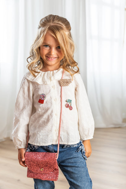 Broche Cerise