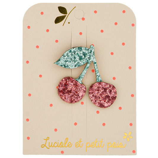Broche Cerise