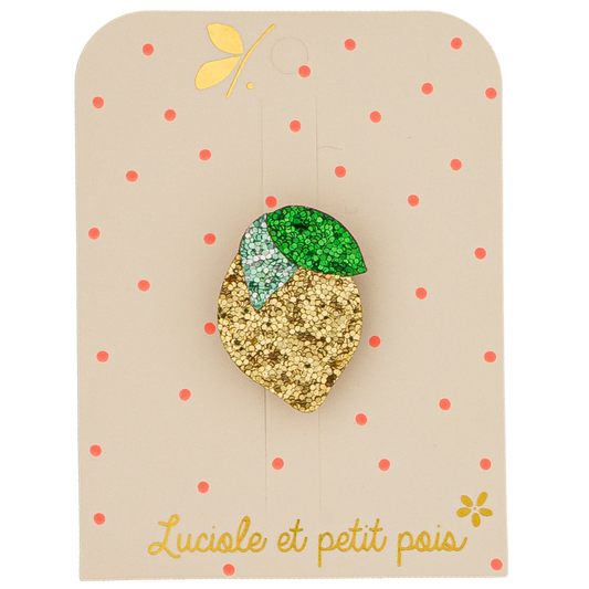Broche - Citron
