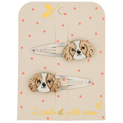 Barrettes Teddy (paire)