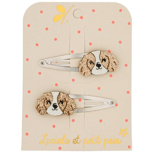 Barrettes Teddy (paire)