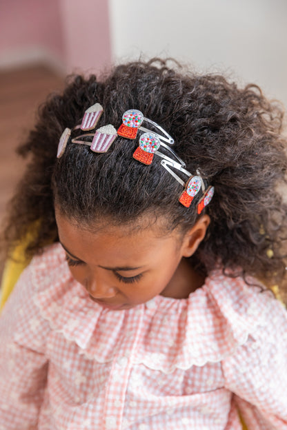 Barrettes Bubble Gum (paire)