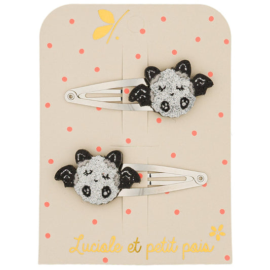 Barrettes chauves-souris (paire)