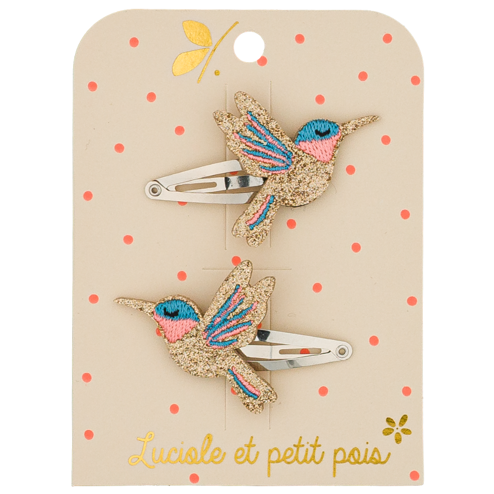 Barrettes Sunny le colibri (paire)