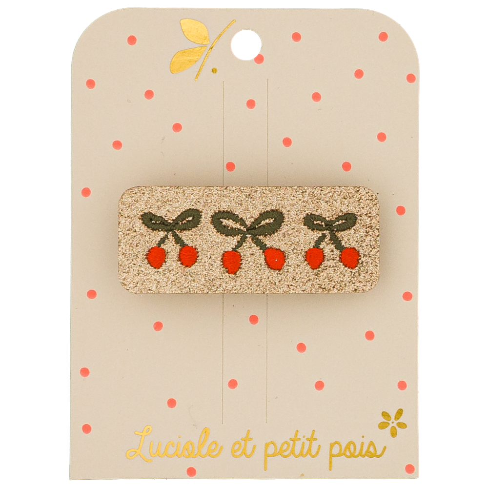 Cherry Twist Hair Clip