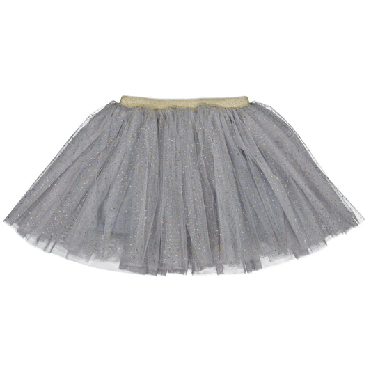 Jupe tutu - Gris pois or 