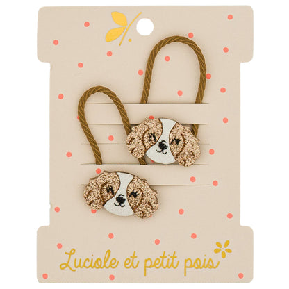 Elastiques mini - Teddy (paire)