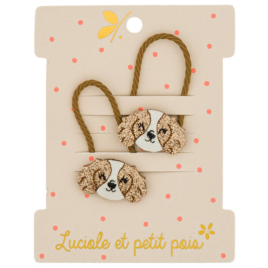 Elastiques mini - Teddy (paire)