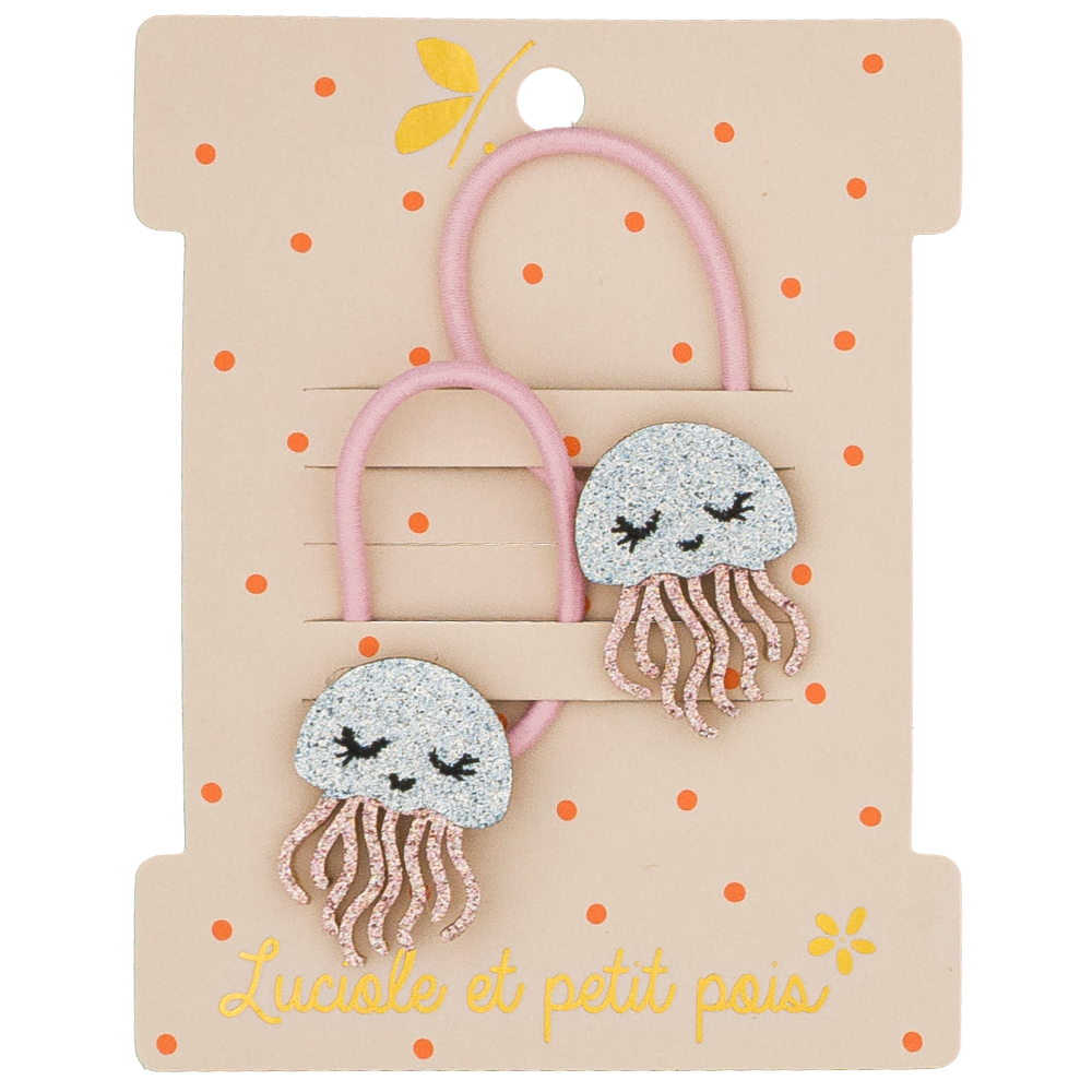 Élastiques mini - Jelly la méduse (paire)