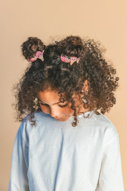 Élastiques mini - Ice cream fraise (paire)