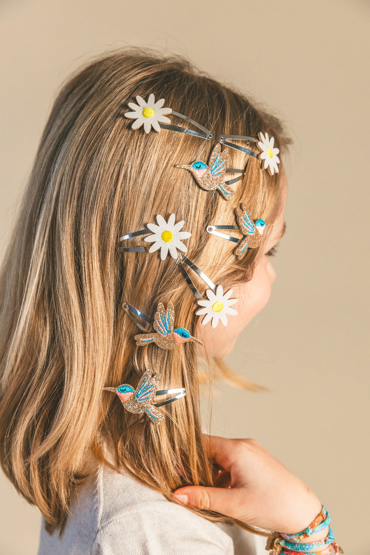 Barrettes Sunny le colibri (paire)