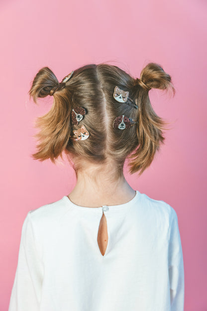 Barrettes Kitty le chat (paire)