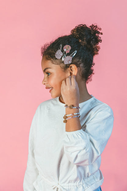 Barrettes Pearly la sirène (paire)