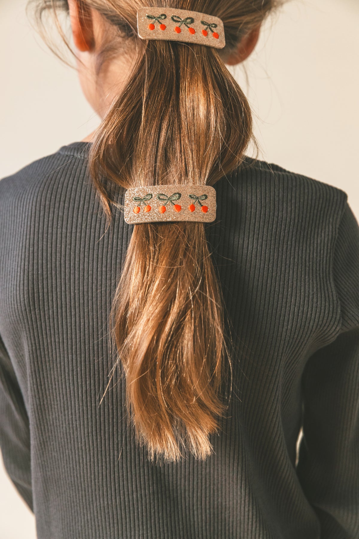 Cherry Twist Hair Clip