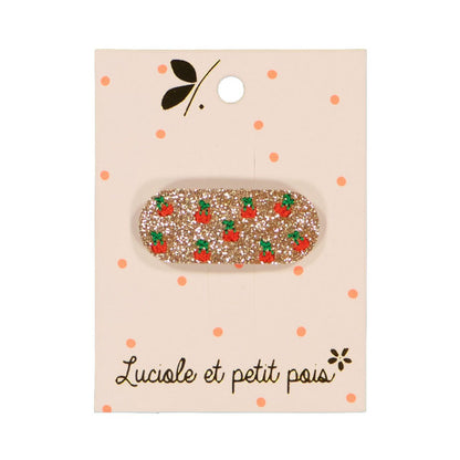 Barrette cerises - Rouge