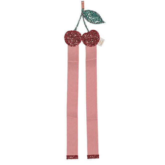 Porte-barrettes  mural - Cerise