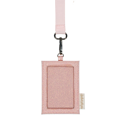 Porte-carte à cordon - Rose