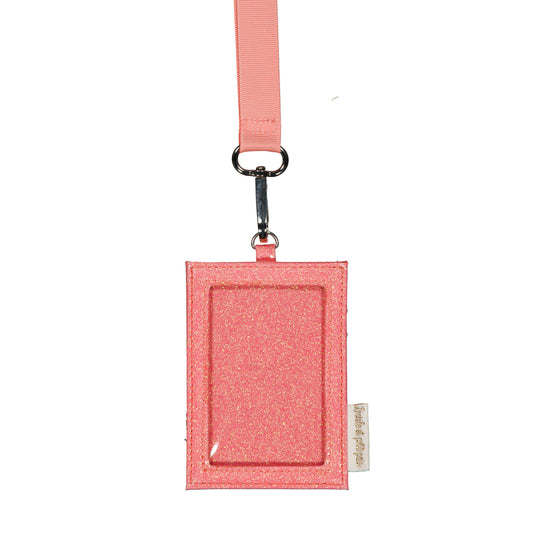 Porte-carte à cordon - Corail