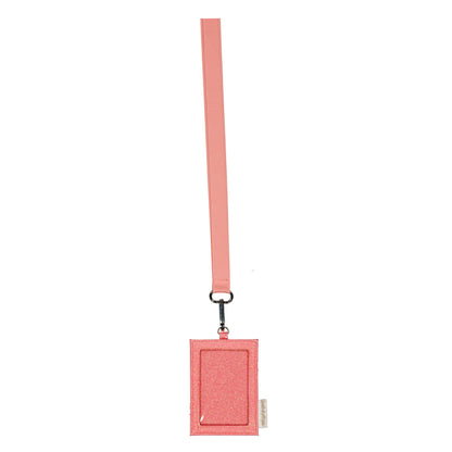 Porte-carte à cordon - Corail