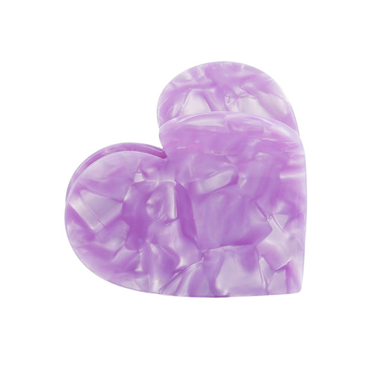 Pince - Coeur violet