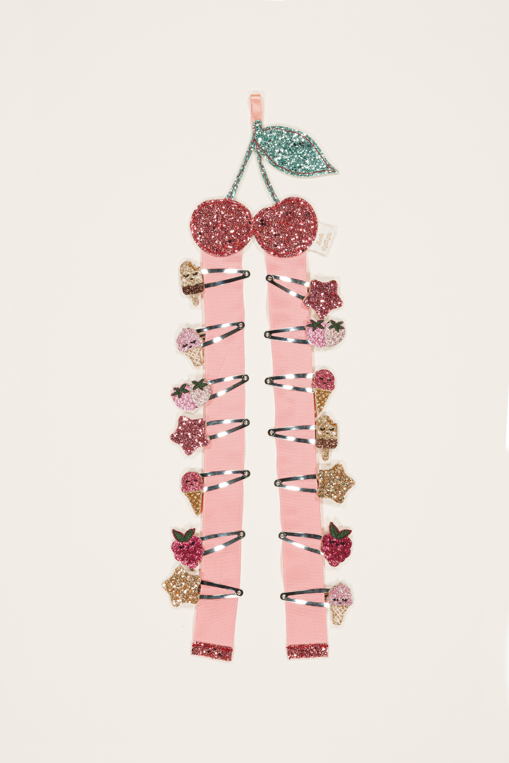 Barrettes Bubble star - Or (paire)