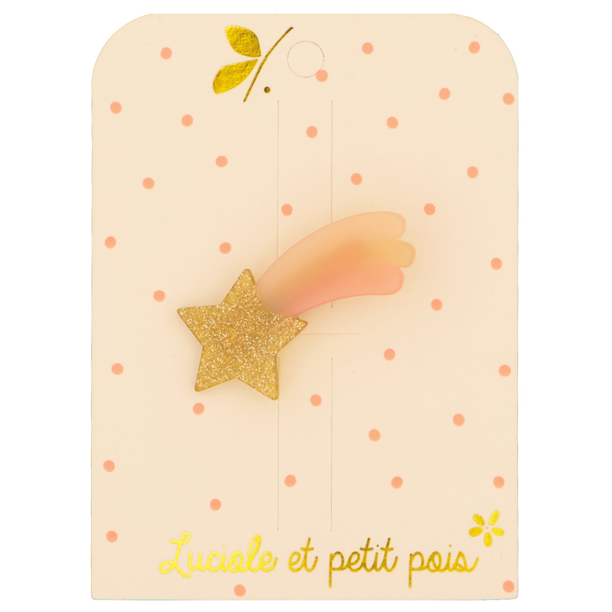 Barrette étoile filante | Luciole et petit pois