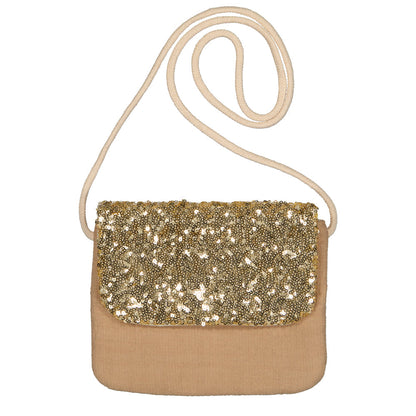 Sac à main - Sequins or | Luciole et petit pois
