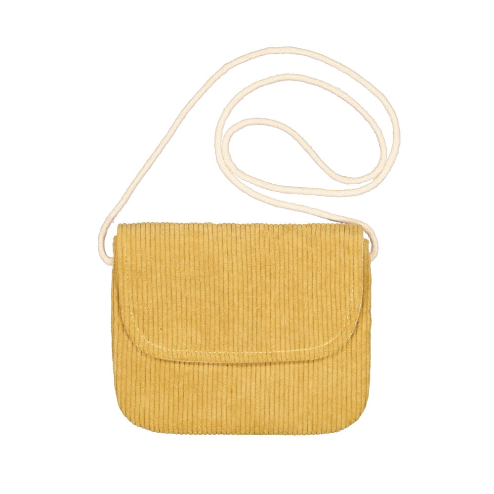 Handbag - Mustard corduroy